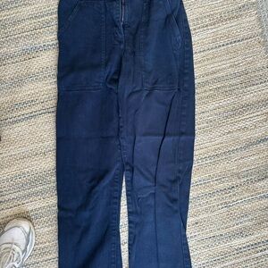 Navy Blue Casual Pants Aritzia